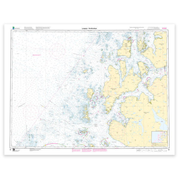Kartverket – hovedkart 88: Lyngøya – Nordkvaløya