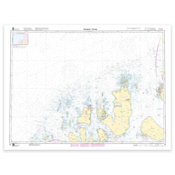 Kartverket – hovedkart 89: Sørfugløya – Torsvåg