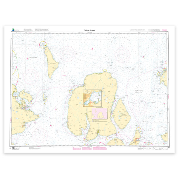 Kartverket – hovedkart 93: Fugløya – Arnøya