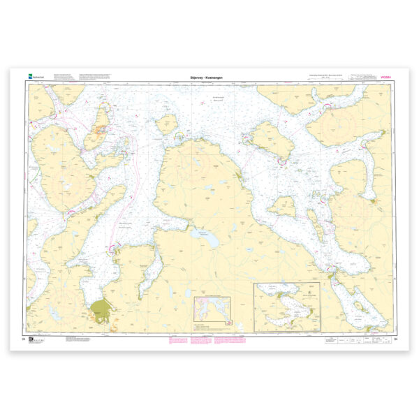 Kartverket – hovedkart 94: Skjervøy – Kvænangen