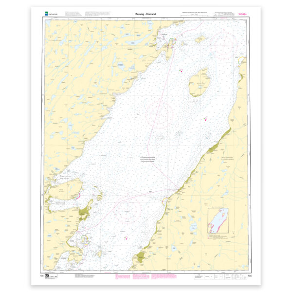 Kartverket – hovedkart 105: Repvåg – Kistrand