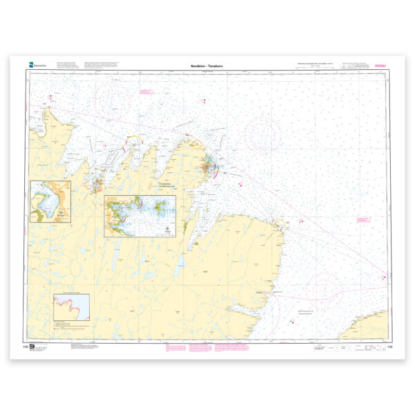 Kartverket – hovedkart 109: Nordkinn – Tanahorn