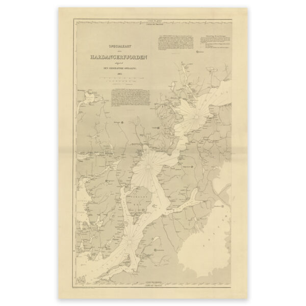 Hardangerfjorden vest 1865