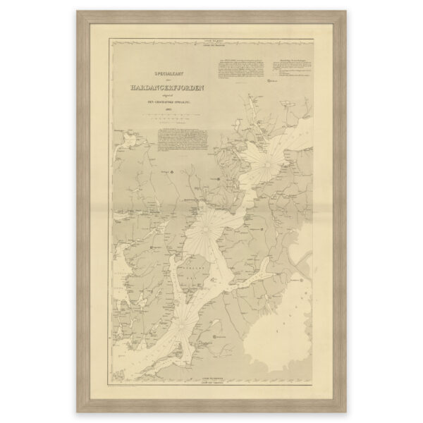 Hardangerfjorden vest 1865 - Image 2