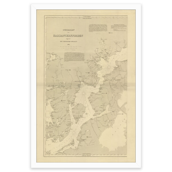 Hardangerfjorden vest 1865 - Image 4