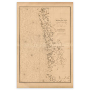 Karmøysund til Fedje 1845