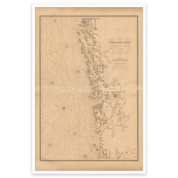Karmøysund til Fedje 1845 - Image 4