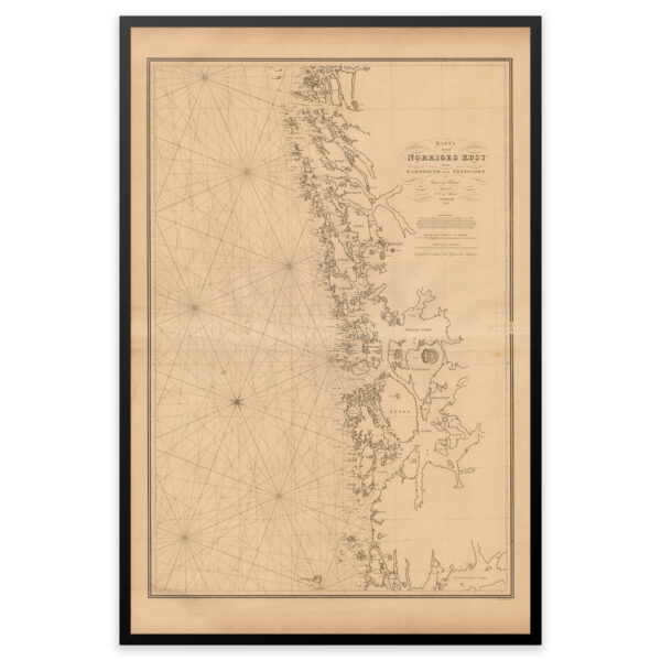 Karmøysund til Fedje 1845 - Image 3