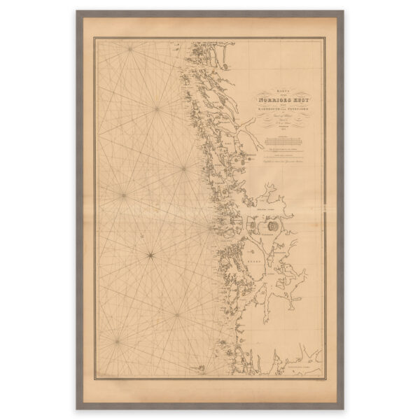 Karmøysund til Fedje 1845 - Image 8