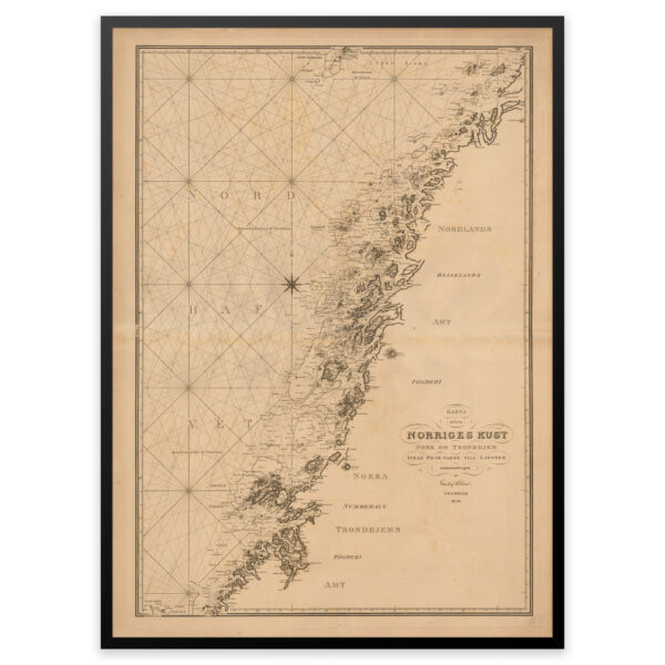 Kysten Halten-Bodø 1839 - Image 3