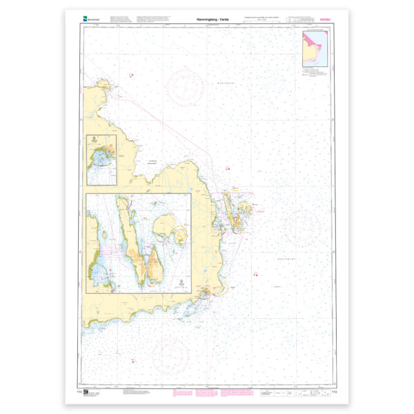 Kartverket – hovedkart 113: Hamningberg – Vardø