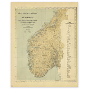 Bispedømmer i Sør-Norge 1922