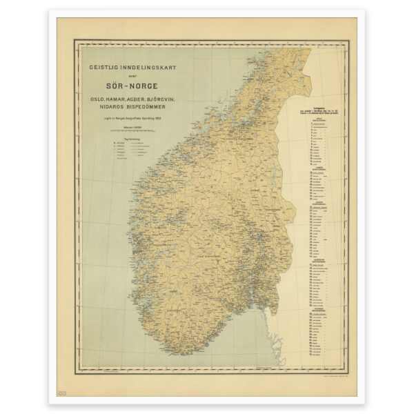 Bispedømmer i Sør-Norge 1922 - Image 4