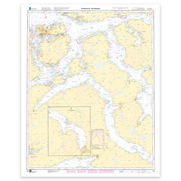 Kartverket – hovedkart 128: Kristiansund – Sunndalsøra
