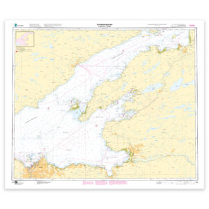 Kartverket – hovedkart 130: Trondheimsfjorden. Trondheim – Skogn
