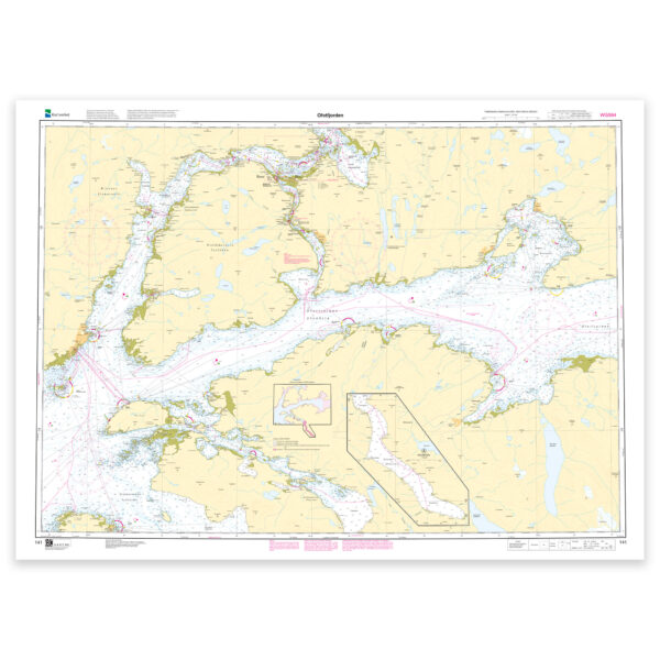 Kartverket – hovedkart 141: Ofotfjorden