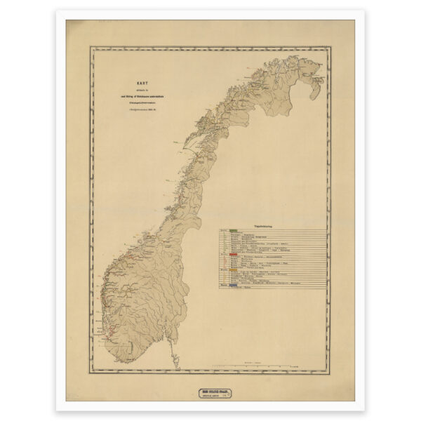 Dampskipsruter med støtte fra Statskassen 1880 - Image 4