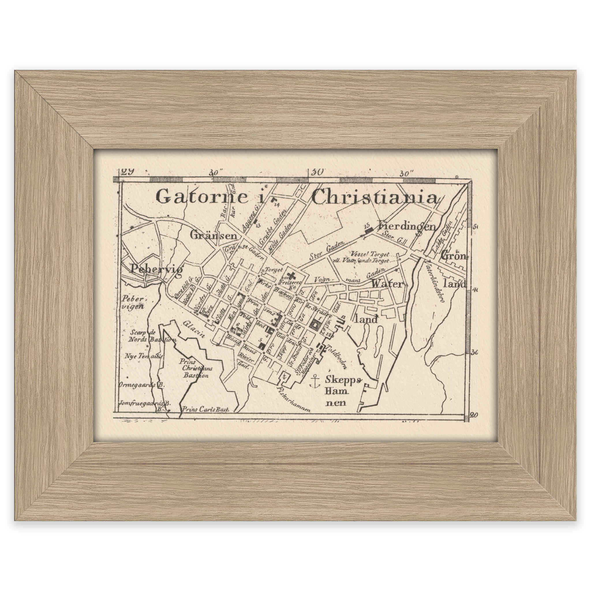 Gatene i Christiania 1816 - Image 2