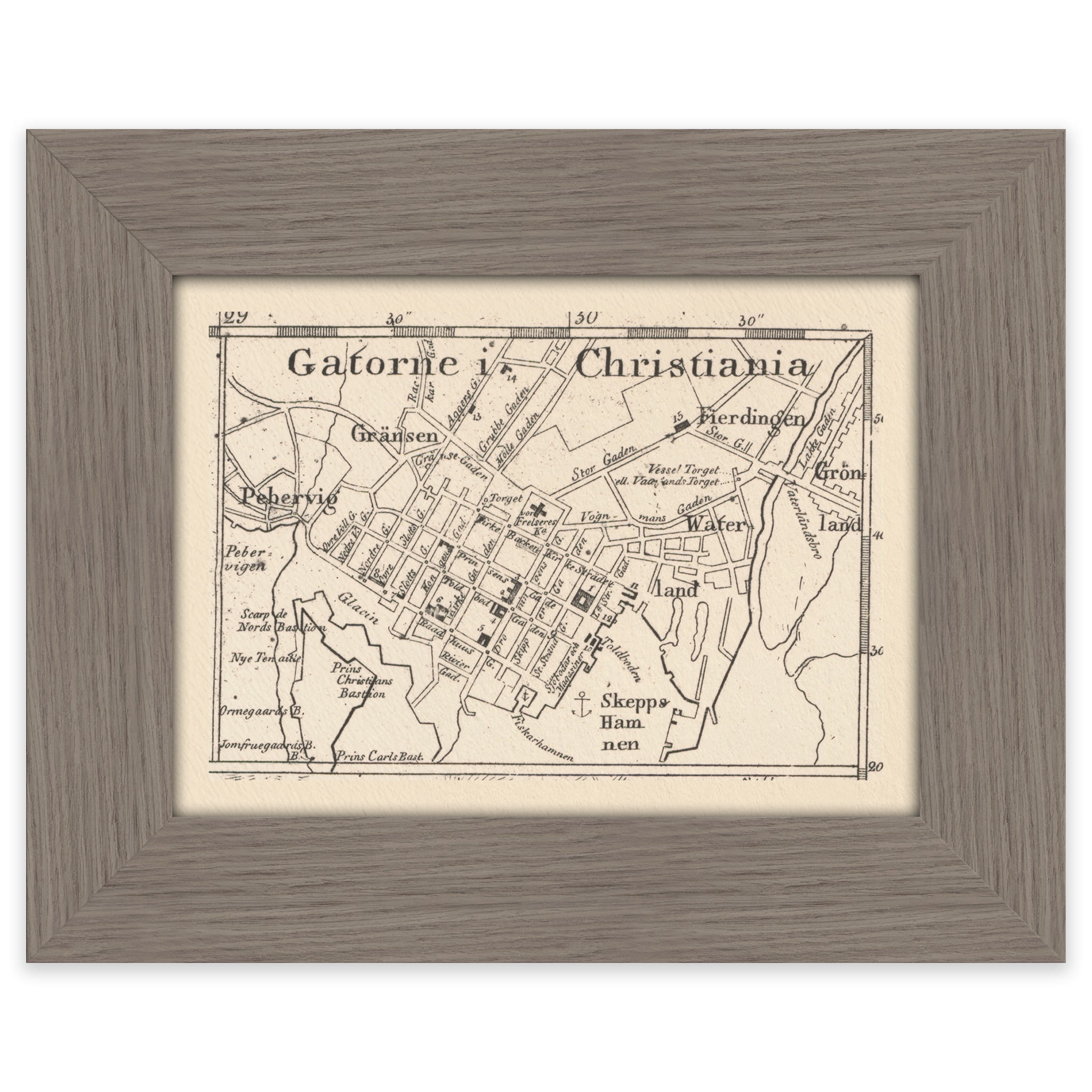 Gatene i Christiania 1816 - Image 8