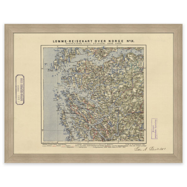 Sognefjorden 1886 - Image 2