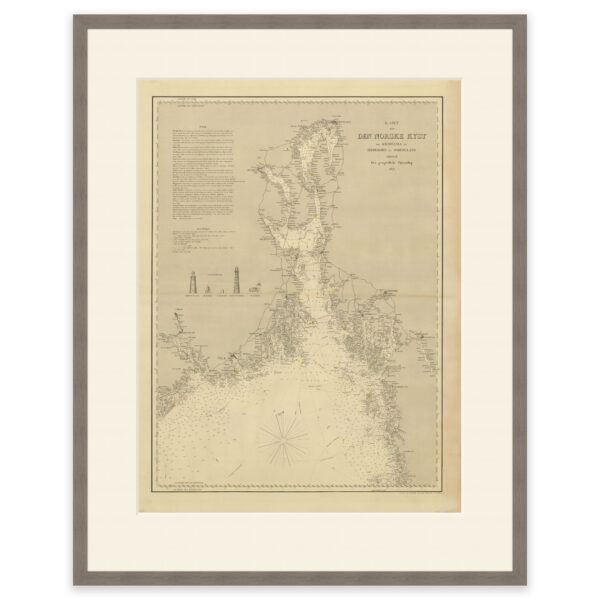 Historisk sjøkart over ytre Oslofjord til Jomfruland og Koster - Image 9