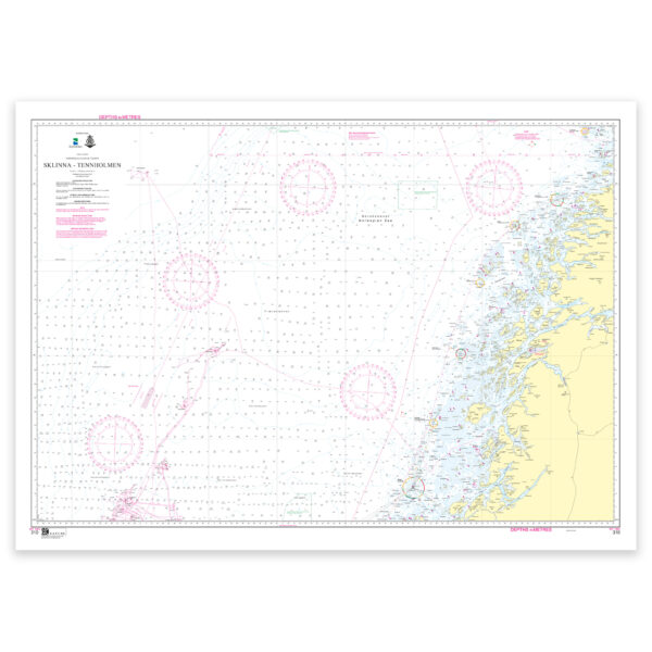 Kartverket - kystkart: 310: INT 1404 / Sklinna – Tennholmen