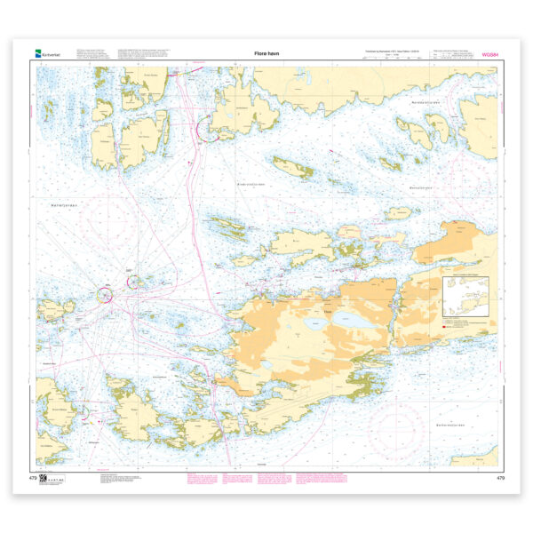 Kartverket – havnekart 479: Florø havn