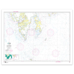 Kartverket – overseilingskart 505: INT 9311 / Svalbard