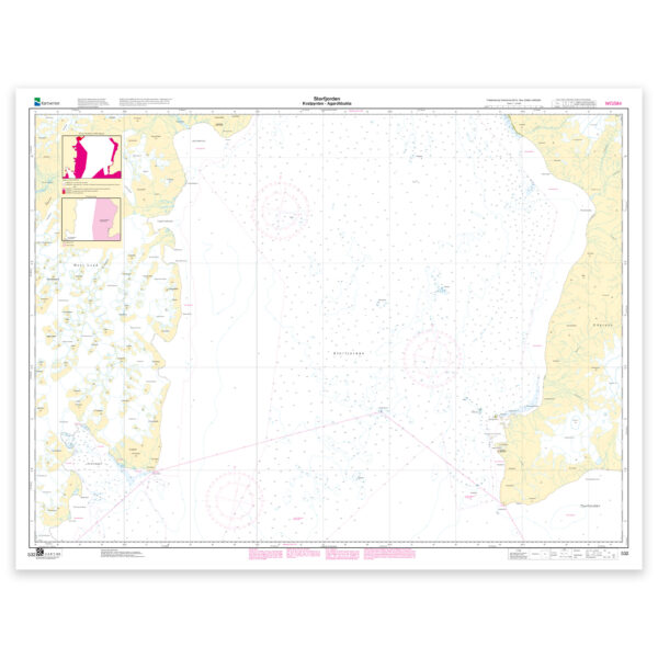 Kartverket – Svalbardkart 532 Storfjorden, Kvalpynten – Agardhbukta