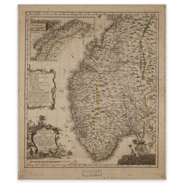 Norgeskart 1761