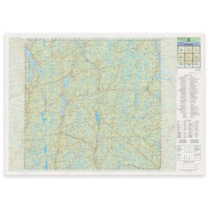 Kartverket - landkart (N50): 02-D Konsmo