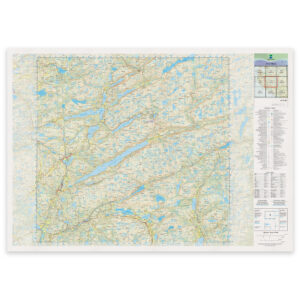 Kartverket - landkart (N50): 03-B Vikeså