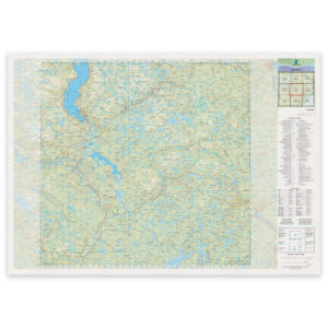 Kartverket - landkart (N50): 04-F Felle