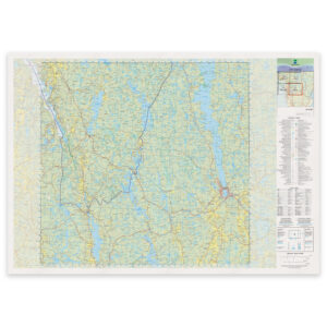 Kartverket - landkart (N50): 04-K Kornsjø
