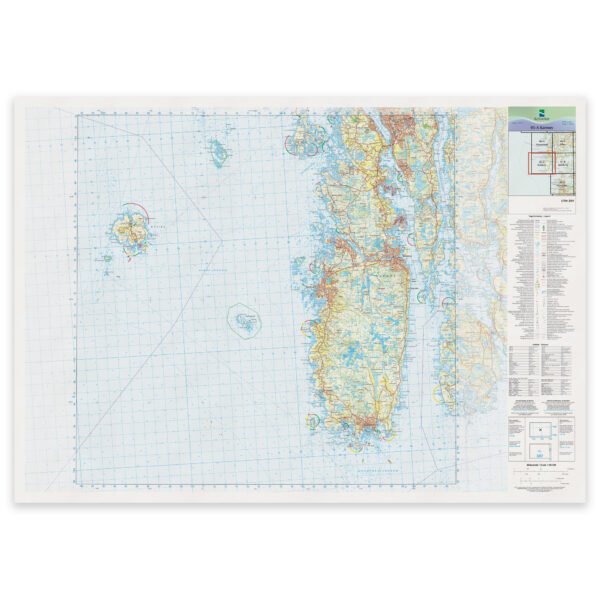 Kartverket - landkart (N50): 05-A Karmøy