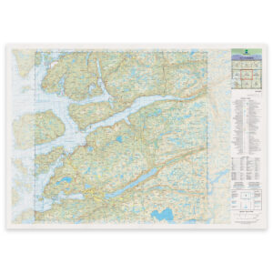 Kartverket - landkart (N50): 05-C Hjelmeland