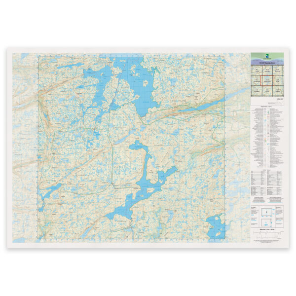Kartverket - landkart (N50): 05-D Njardarheim