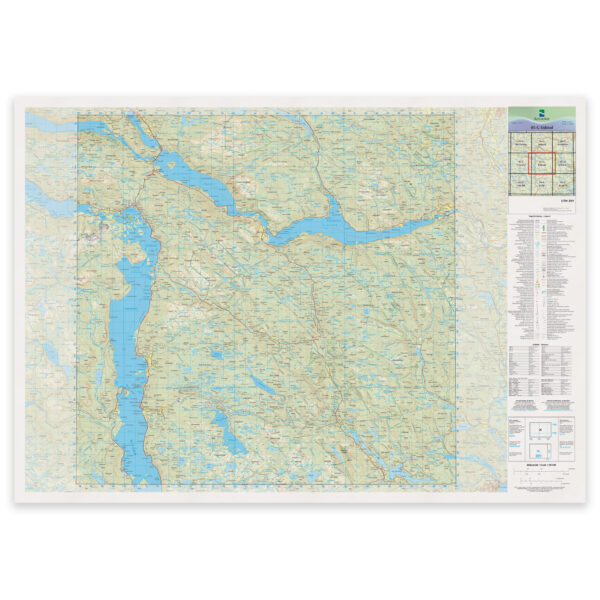 Kartverket - landkart (N50): 05-G Eidstod