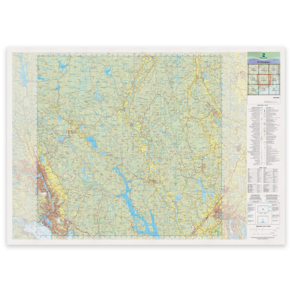 Kartverket - landkart (N50): 05-I Porsgrunn