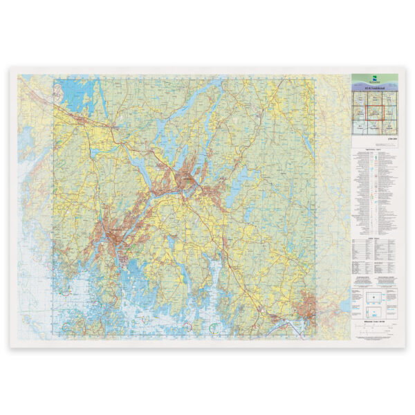 Kartverket - landkart (N50): 05-K Fredrikstad