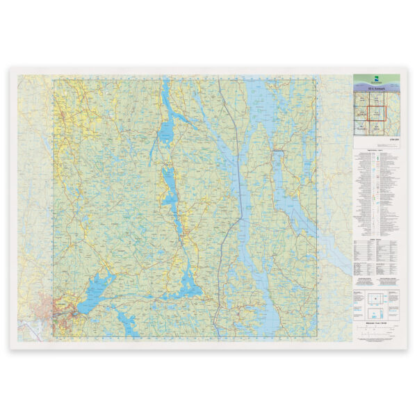 Kartverket - landkart (N50): 05-L Aremark