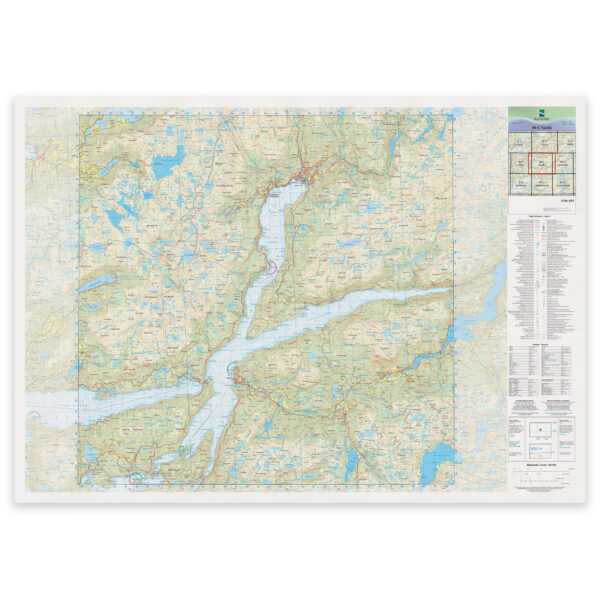 Kartverket - landkart (N50): 06-C Sauda