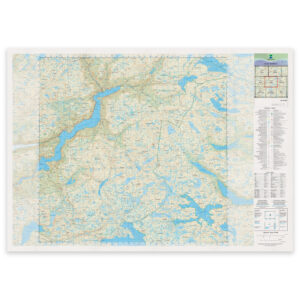 Kartverket - landkart (N50): 06-D Nesflaten