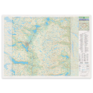 Kartverket - landkart (N50): 06-E Hartevatn