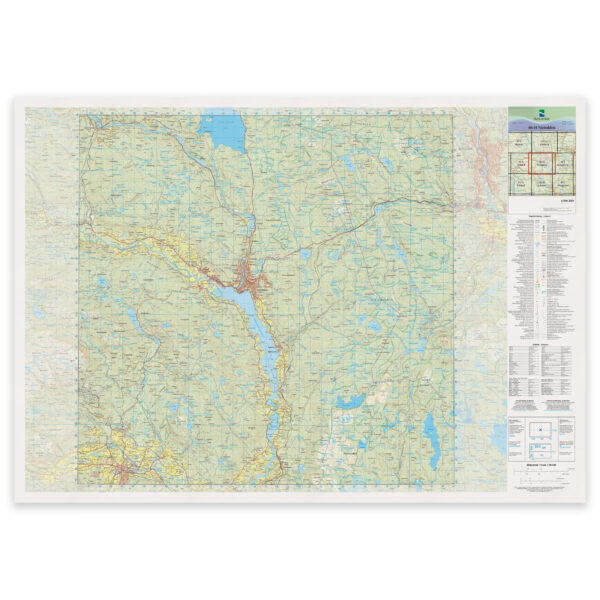 Kartverket - landkart (N50): 06-H Notodden