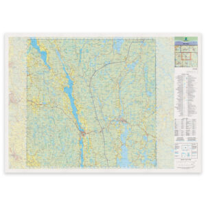 Kartverket - landkart (N50): 06-L Ørje