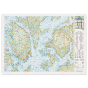 Kartverket - landkart (N50): 07-B Leirvik