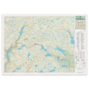 Kartverket - landkart (N50): 07-D Røldal