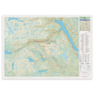 Kartverket - landkart (N50): 07-F Rjukan