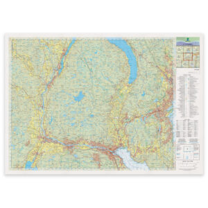 Kartverket - landkart (N50): 07-H Drammen